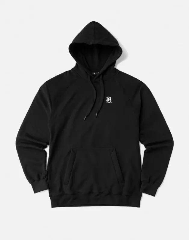Loose Riders Essentials Black Hoodie