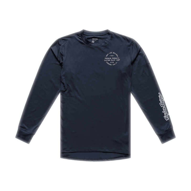 Troy Lee Designs Ruckus Ride LS Tee Pressed Carbon