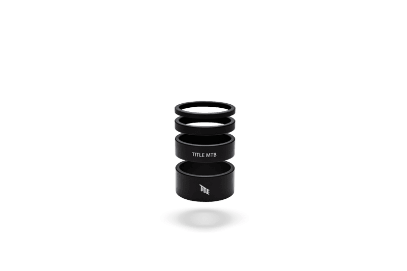 Title MTB Alloy Headset Spacer Kit