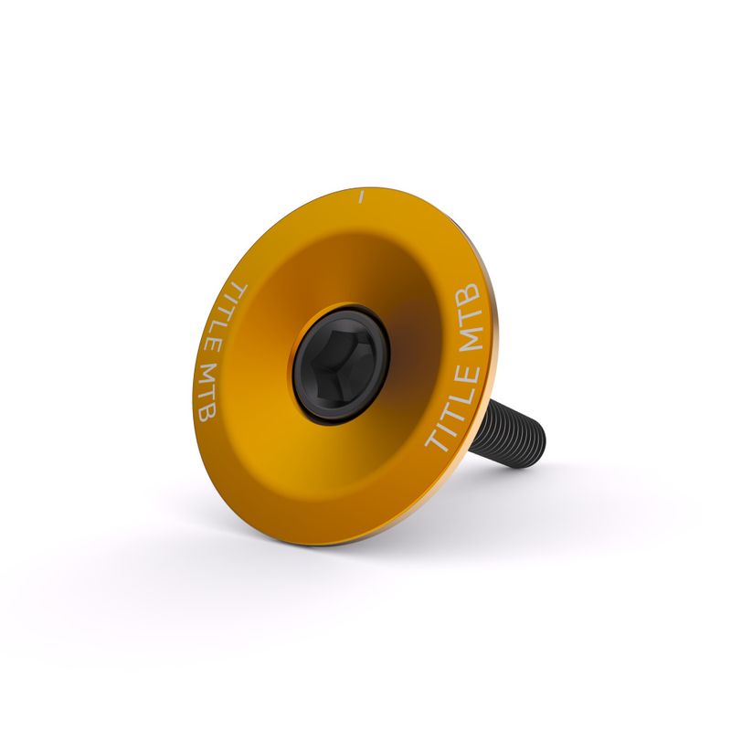 Title MTB Top Cap and Bolt