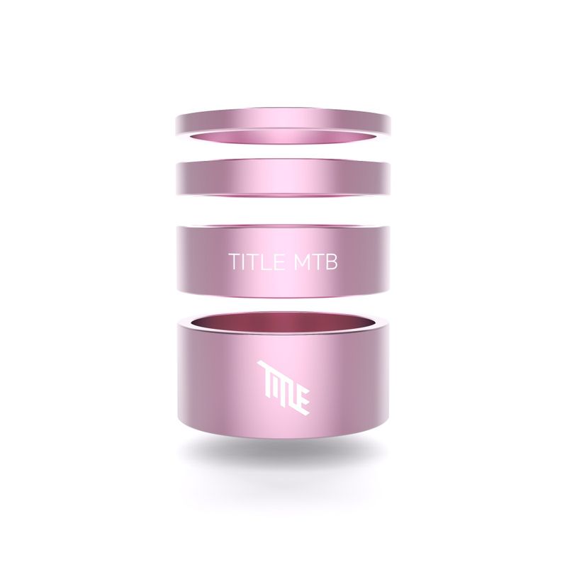 Title MTB Alloy Headset Spacer Kit
